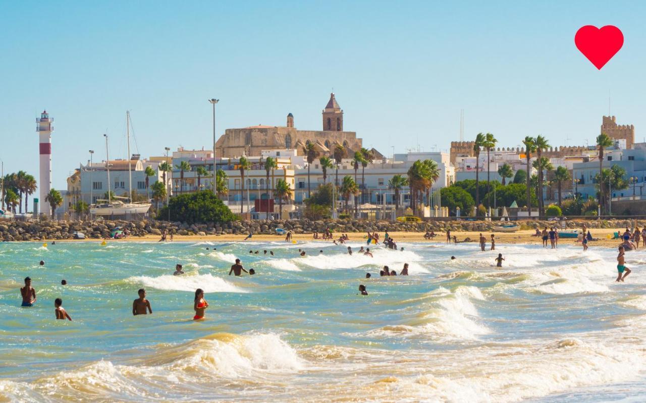 Apartamento Villa De Rota - Vista Mar, 135M2, Terraza, Sat Tv Y Mas Bagian luar foto